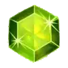 Starburst Green Gem
