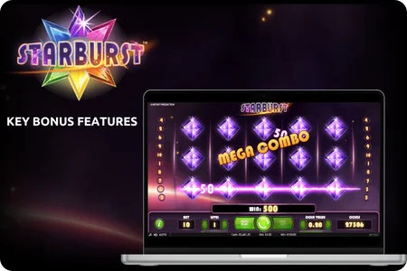 Starburst key bonus features